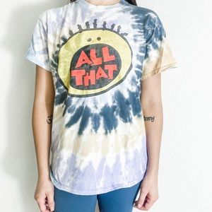 🍒 ALL THAT tie dye tshirt! M